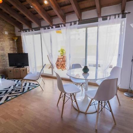 Apartamento Ático Deluxe con gran terraza en GRAN VIA Valencia Exterior foto
